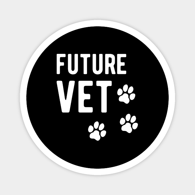 Future Vet Magnet by Quotty